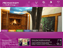 Tablet Screenshot of mediascream.de